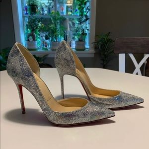 Christian Louboutin Iriza Glitter Solaria 36